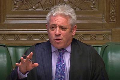 Na 14.000 keer ‘order!’ houdt John Bercow ermee op
