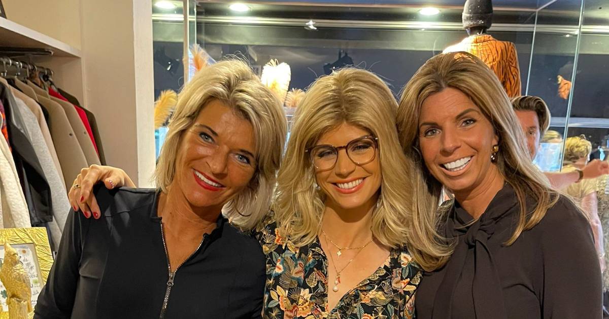 Vermomde actrice Elise Schaap nieuwe werknemer bij Debby van