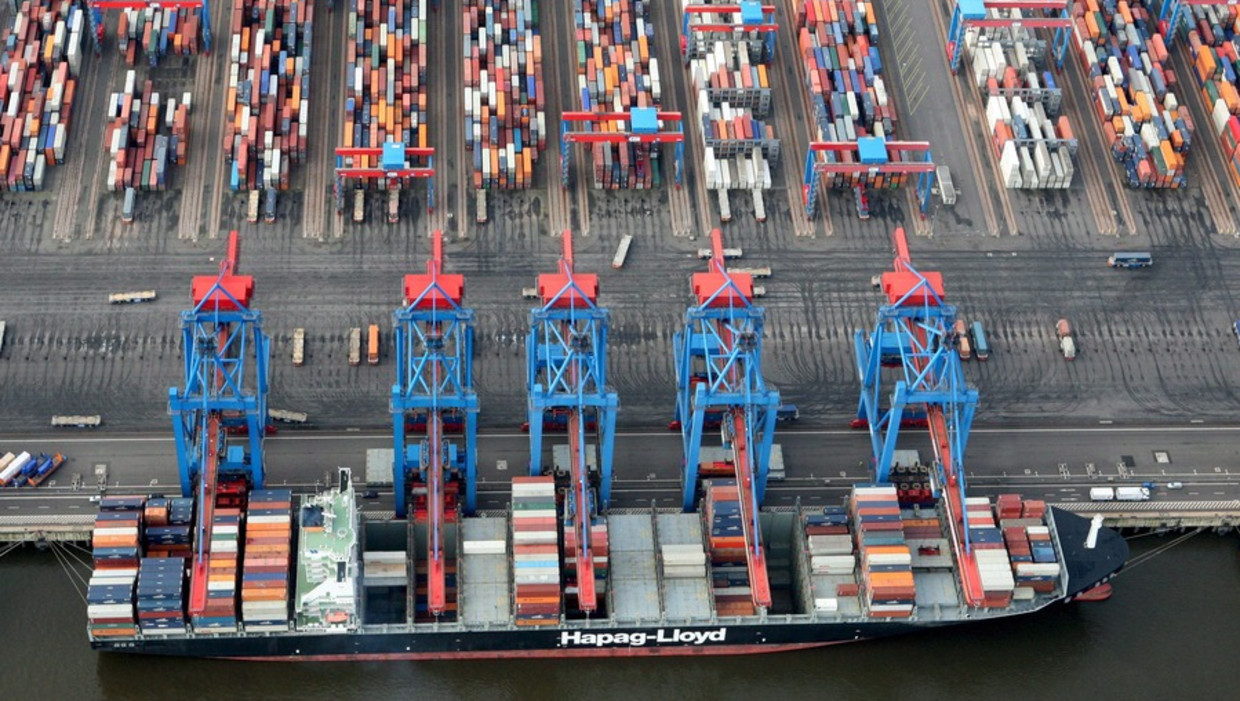 Haven van Hamburg Beeld epa