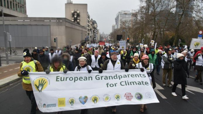 Klimaatmars Brussel.