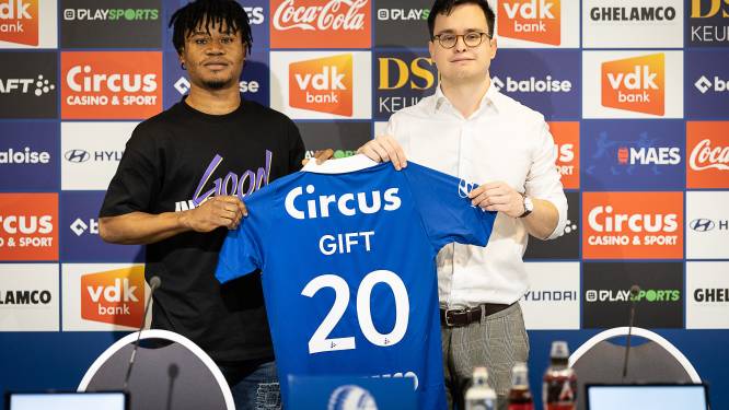 Gift Emmanuel Orban (20) wil AA Gent veel goals schenken: “Ik droom van de Premier League”