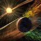 Atmosfeer Mars weggeblazen door zonnewind