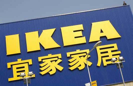 De helft van de IKEA-winkels in China zijn tijdelijk gesloten. 