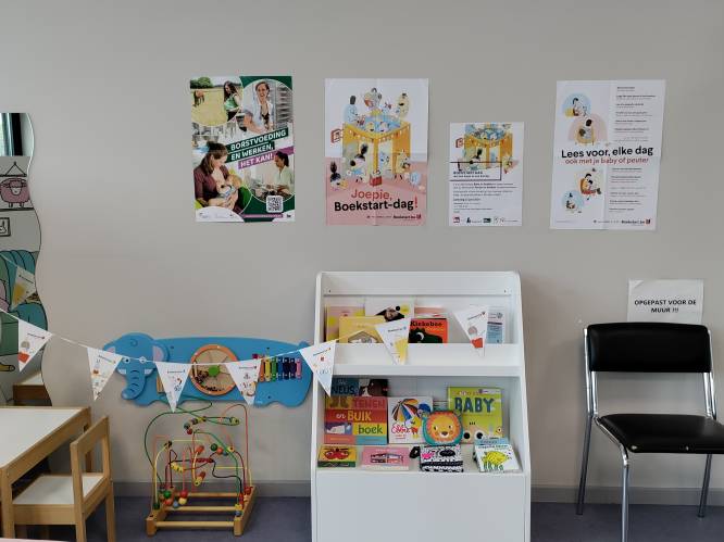 Baby's en peuters maken kennis met boeken via Boekstart
