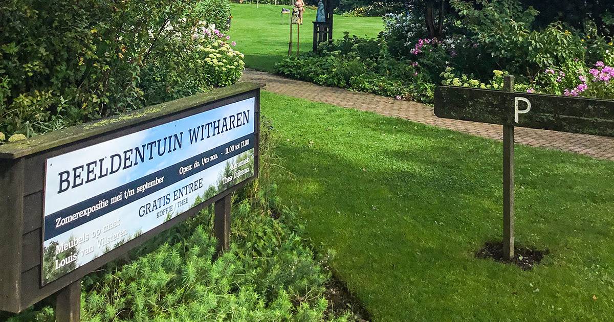 Zomerexpositie Beeldentuin Witharen stevent af op recordaantal bezoekers door warmte