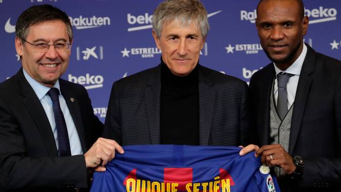 Quique Setién, nouveau coach du Barça: “Tout gagner et jouer un bon football”