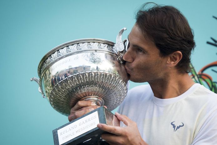 Rafael Nadal wint in 2019 voor de twaalfde keer Roland Garros.