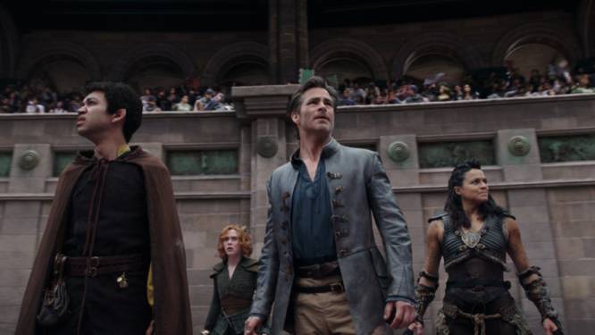 Eerste trailer van ‘Dungeons & Dragons’-film toont Chris Pine, Regé-Jean Page en Hugh Grant op groot avontuur  