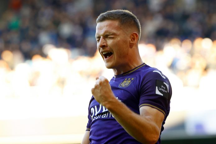 Sergio Gomez, l'homme en forme du moment à Anderlecht.