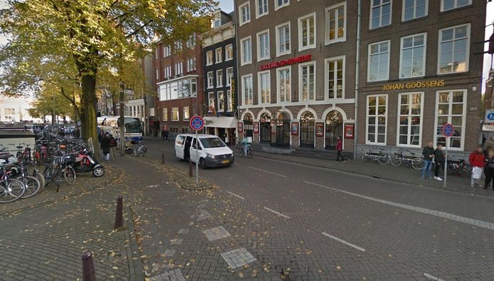 De Amstel ter hoogte van de Kleine Komedie