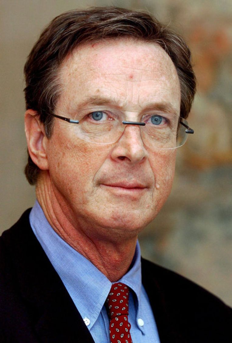 Michael Crichton. Foto EPA/Peter Kneffel Beeld 