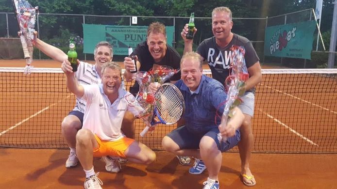 Het heren 3-team van Kardoes werd vorig jaar kampioen.