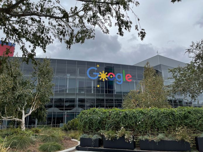 Hoofdkwartier van Google in Mountain View, Californië.