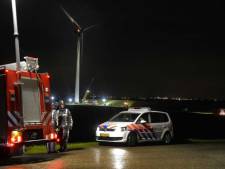 Twee doden bij brand windmolen