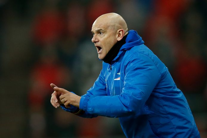 Oostende-coach Dennis van Wijk.