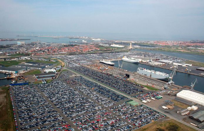 De brexit zal een zware impact hebben op de activiteiten in de haven van Zeebrugge.