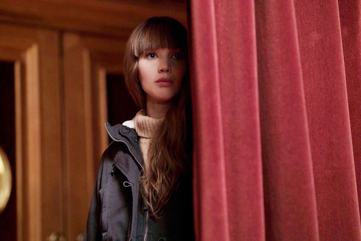 Jennifer Lawrence in Red Sparrow van Francis Lawrence Beeld 