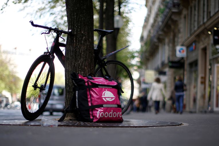 Foodora stopt in Nederland, maar wil in Duitsland juist groeien.  Beeld REUTERS