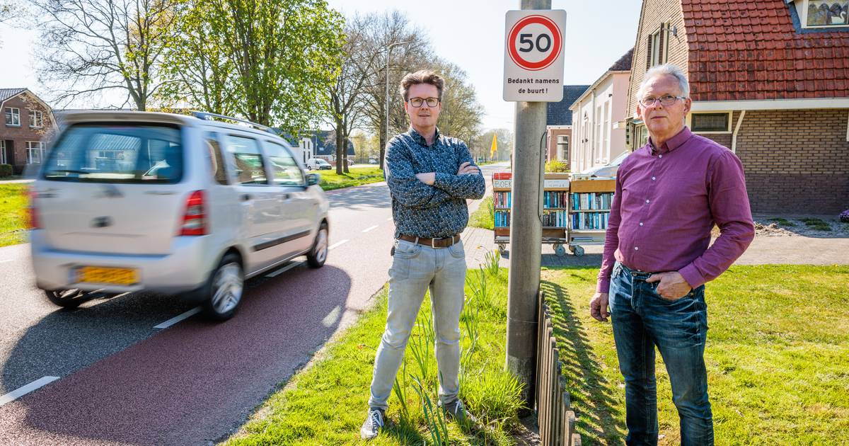 Inwoners Lutten zijn hardrijders zat en nemen heft (opnieuw) in eigen handen: ‘Niemand loopt hier la