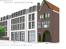 Streep door Best Western hotel op het Vrieseplein