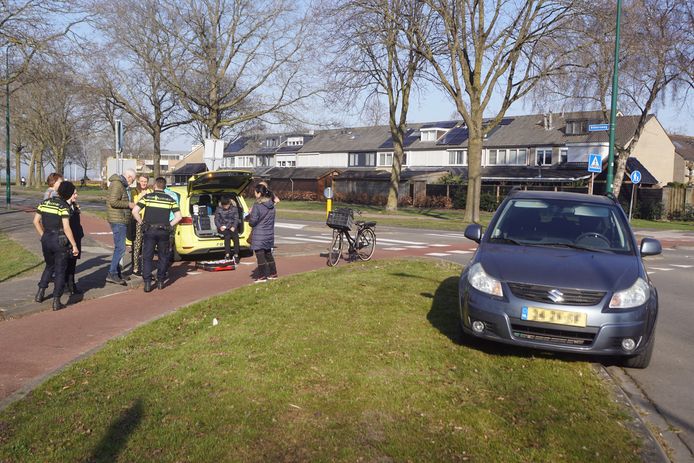 Bij een ongeluk in Bunschoten is een minderjarige jongen gewond geraakt.