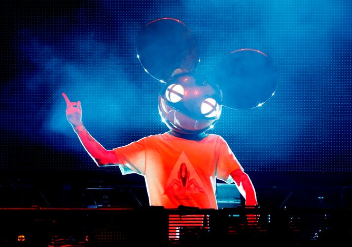 De gemaskerde Canadese dj Deadmau5.