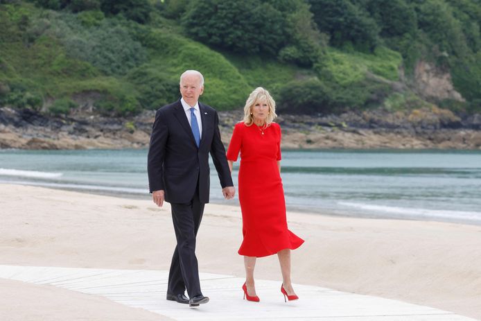 Le président américain Joe Biden et la First Lady Jill Biden