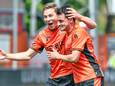 FC Volendam viert de 1-0.