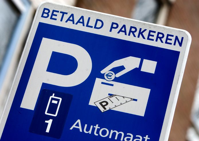 Betaald parkeren, foto ter illustratie