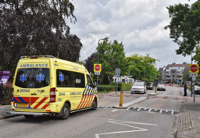 Ongeluk in Oisterwijk.