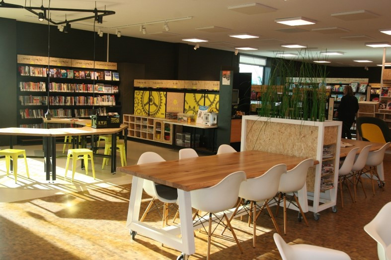 Bibliotheek Leidsche Rijn Centrum wordt ‘huiskamer van de wijk’ Foto AD.nl