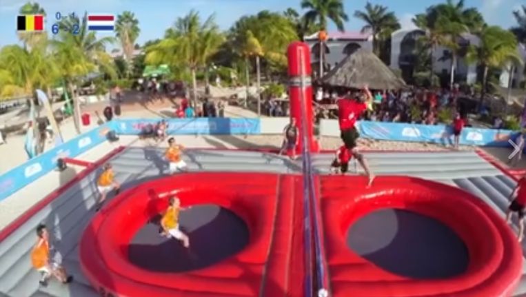 Spectaculaire Bossaball doet intrede op de Spelen ...