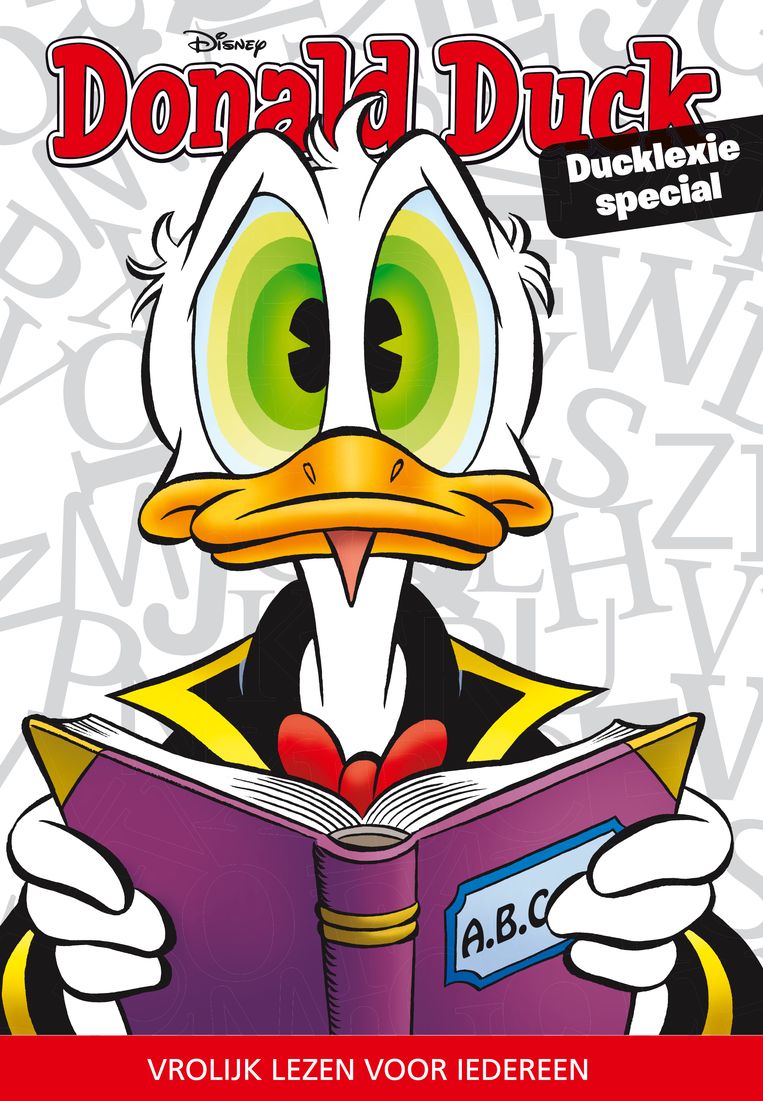 Cover Ducklexie-special Beeld Donald Duck