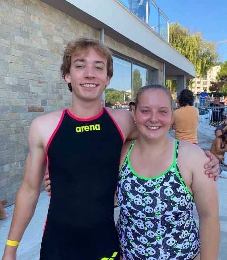 Nathan en Isabelle zwommen in Zwarte Zee voor het goede doel: ‘Voelde als bijna-doodervaring, eng maar ook leuk’