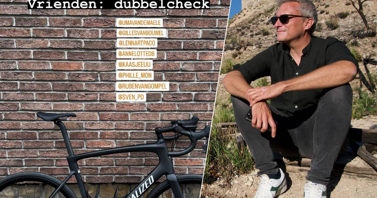 Gilles de Coster dà il primo accenno alla nuova stagione di “De mol”: gli ex partecipanti oggi andranno in bicicletta, per caso o no |  televisione