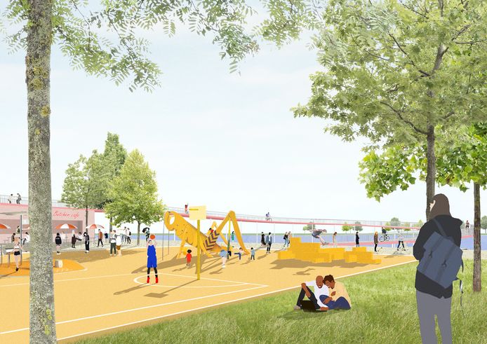 Conceptontwerp en toekomstbeelden van de Slachthuiswijk.