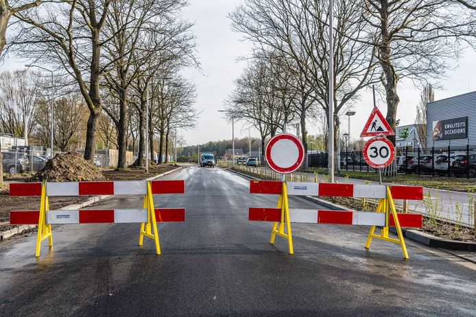 Een gedeelte van de Kraaivenstraat en de Grootvenstraat is afgesloten voor het verkeer.