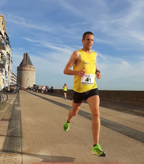 Tim Pleijte had 4 weken geleden nog hard hoofd in deelname Kustmarathon (maar nu is-ie fit)