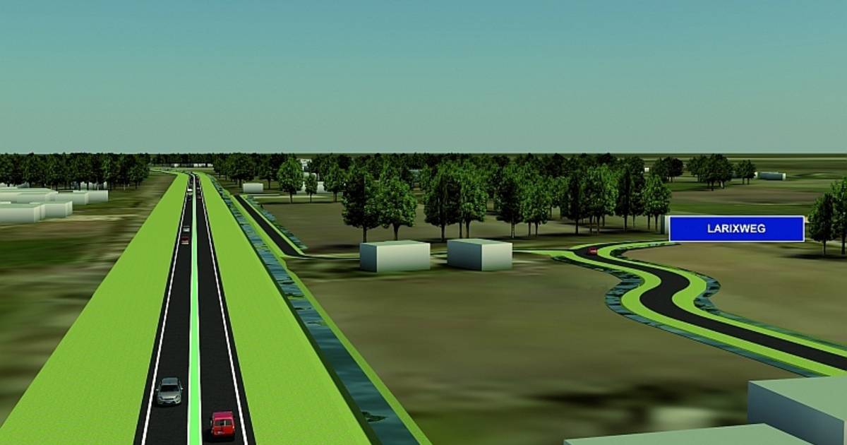 Nieuwe N34: vier tunnels