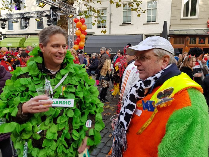 Het feest is begonnen Grote Markt in Breda stort zich
