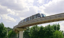 Sommige mensen geloofden dat in Renesse een monorail zou gaan rijden.
