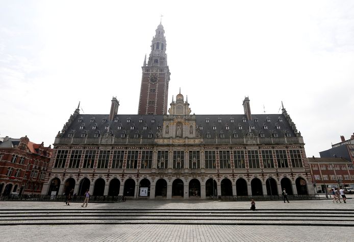 De universiteitsbibliotheek van de Katholieke Universiteit Leuven.