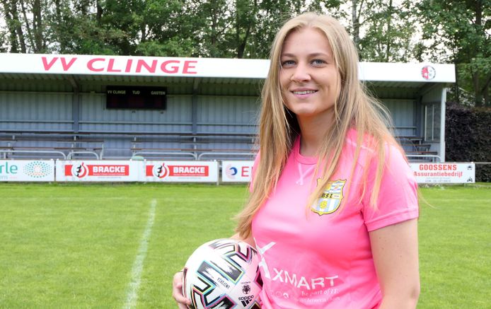 Lisa de Block uit Clinge, hier op archieffoto, werd kampioen met Kontich in de eerste klasse nationaal.
