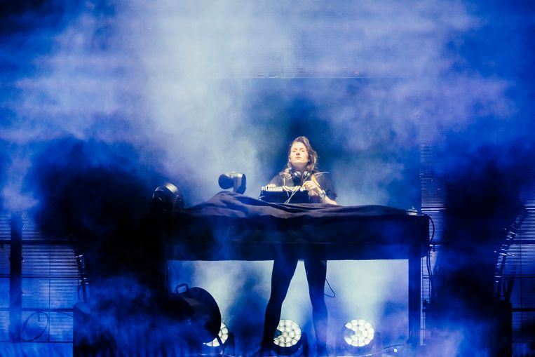 Charlotte de Witte op Pukkelpop. Beeld Stefaan Temmerman