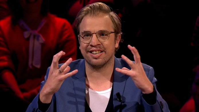 Jan Jaap van der Wal in 'De Slimste Mens'.