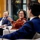 Ook in debat zonder lijsttrekkers is de premier het mikpunt: ‘Waarom is Rutte niet mans genoeg?’