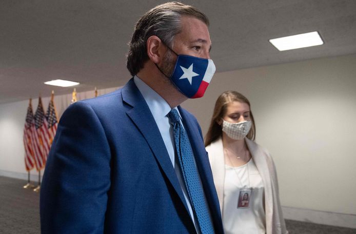 De invloedrijke senator en ex-presidentskandidaat Ted Cruz uit Texas in november.