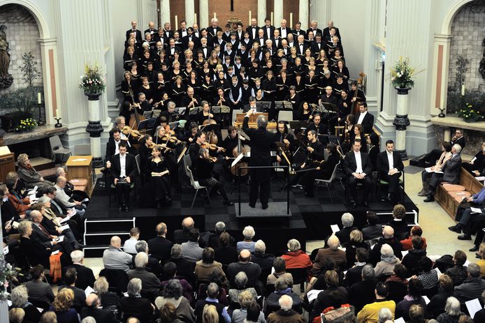 De vorige 24 uitvoeringen van de Matthaus Passion waren wel in Oudenbosch, in de kapel van Saint Louis.