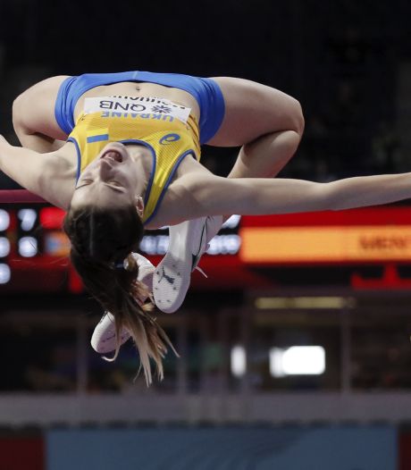 L'Ukrainienne vice-championne du monde de saut en hauteur vit et s'entraîne en Belgique