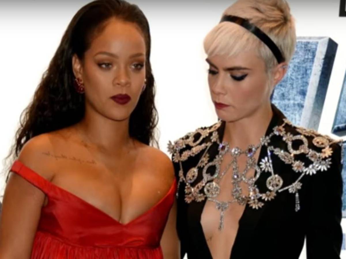 Cara Delevingne explique pourquoi elle fixait les seins de Rihanna | People  | 7sur7.be